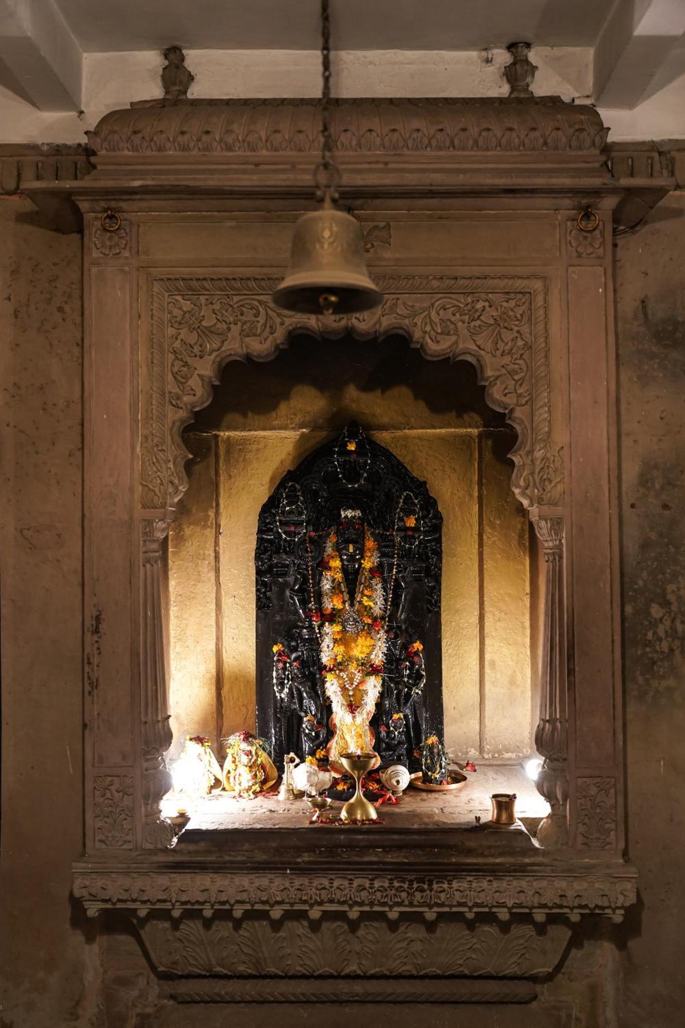 Guleria Kothi At Ganges Hotel Benares Buitenkant foto